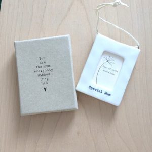 TINY CERAMIC PICTURE FRAME SPECIAL MUM